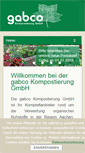 Mobile Screenshot of gabco.de